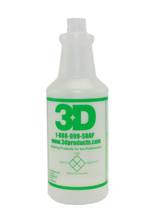 3D Empty Bottle - 32 oz