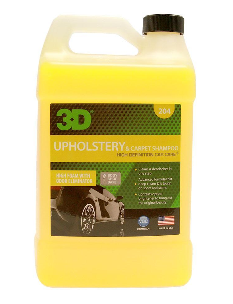 3D Upholstery & Carpet Shampoo