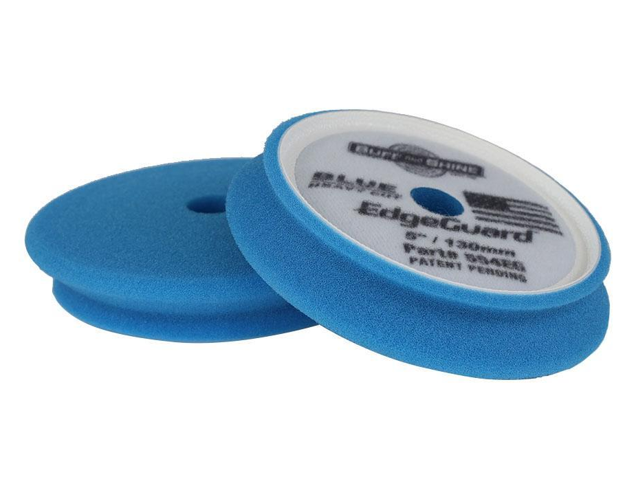 Buff and Shine EdgeGuard Blue Heavy Cut Foam Pad 2 pack - 5"