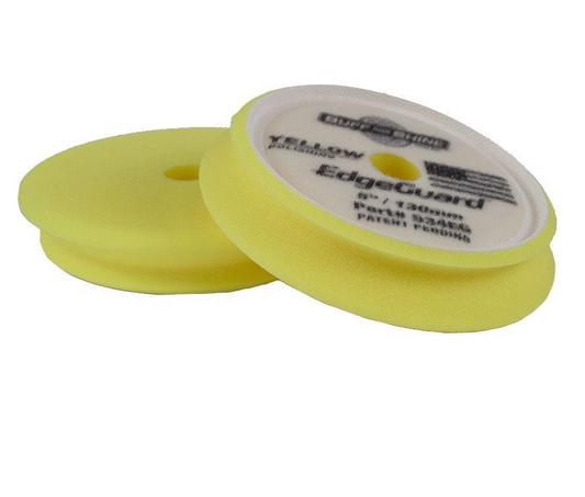 Buff and Shine EdgeGuard Yellow Polishing Foam Pad 2 pack