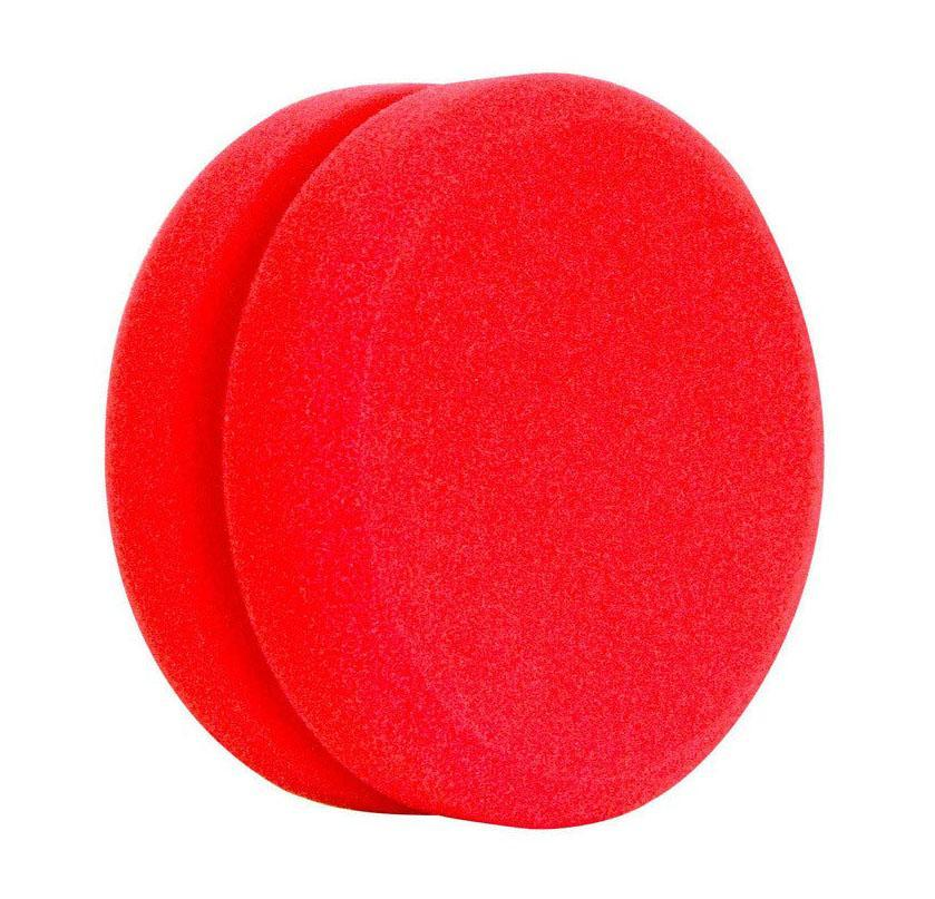 Buff and Shine Premium Red Foam Applicator - 4.5" x 2"