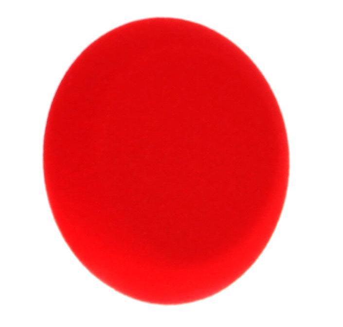 Buff and Shine Red Foam Applicator w/Tapered Edges