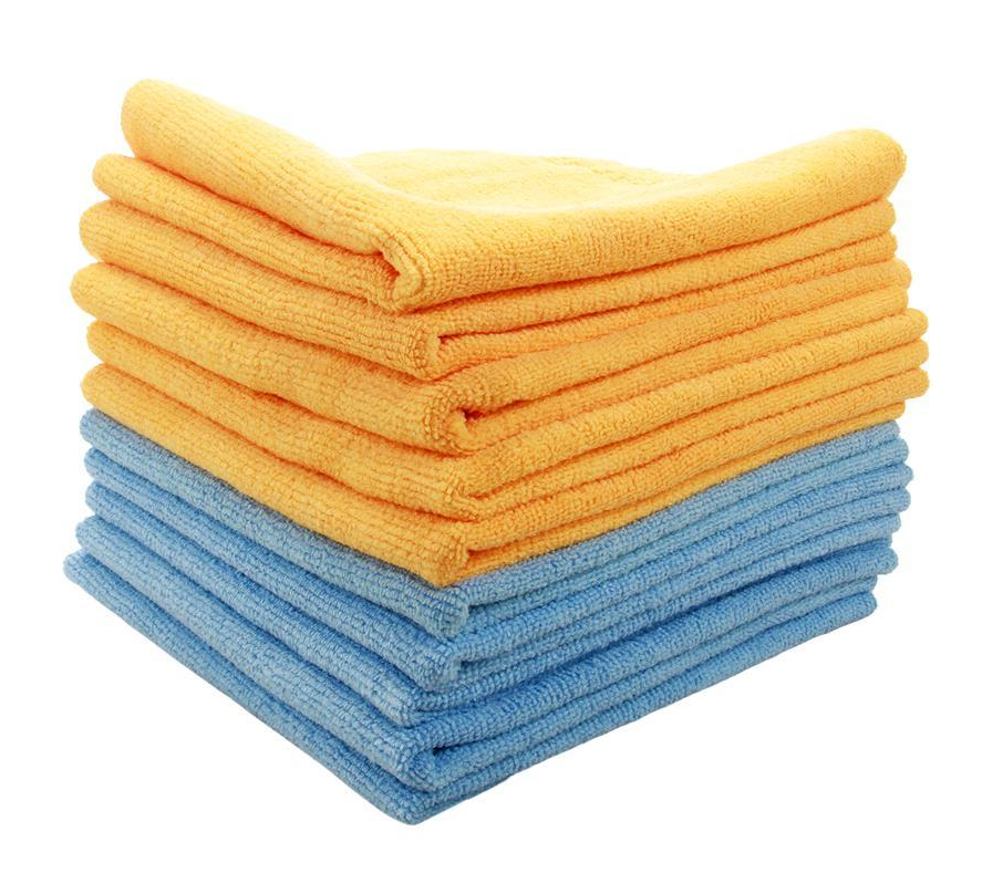 CarPro 2 Face No Lint Microfiber Towel 10 Pack - 16" x 16"