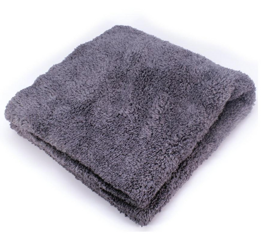 Detail Factory Plush Microfiber Towel Gray - 16" x 16"