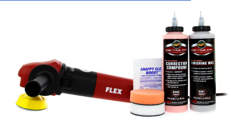 Flex Kompakt & Meguiar's Polish Kit