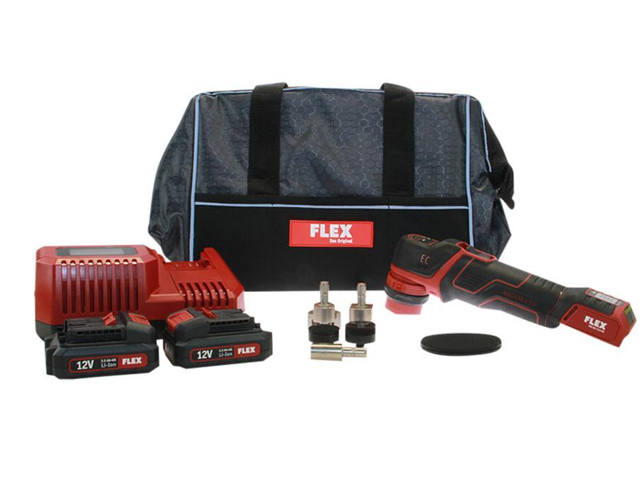 Flex PXE 80 12-EC/2.5 Cordless Polisher Set