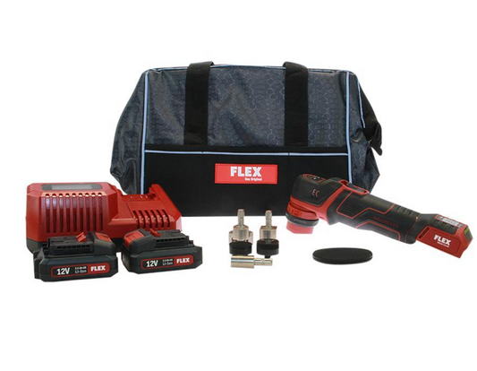 Flex PXE 80 12-EC/2.5 Cordless Polisher Set