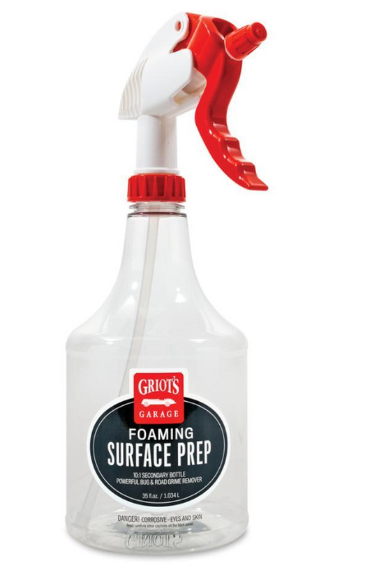 Griot's Garage Foaming Surface Prep Secondary Bottle - 35 oz