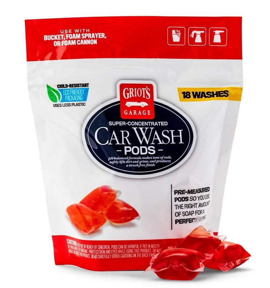 Griot's Garage Super Concentrated Car Wash Pods 18 Pods