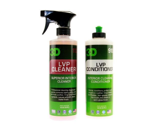 3D LVP Cleaner and Conditioner Kit