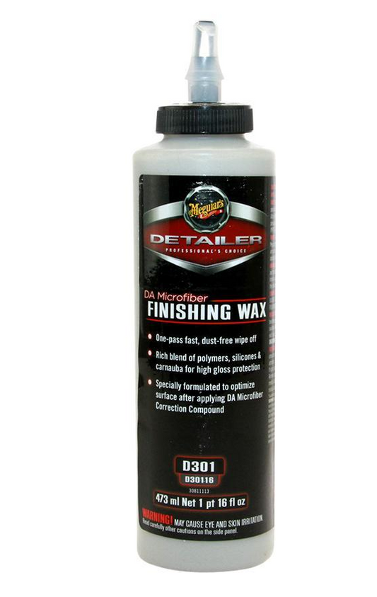 Meguiar's DA Microfiber Finishing Wax D301 - 16 oz