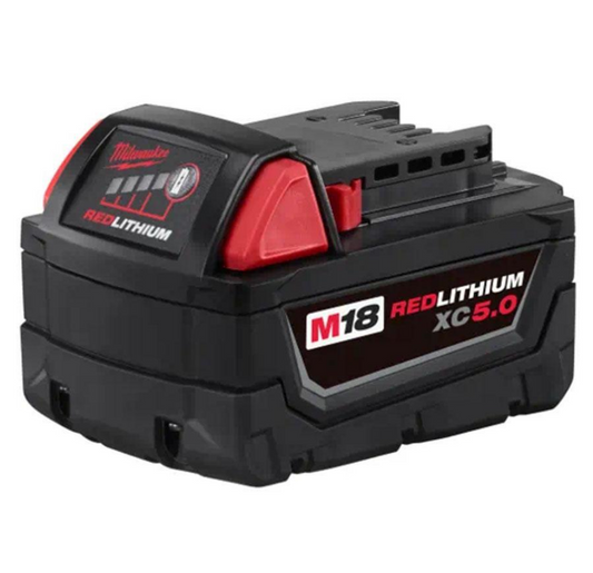 Milwaukee M18 Red Lithium XC 5.0 Extended Battery