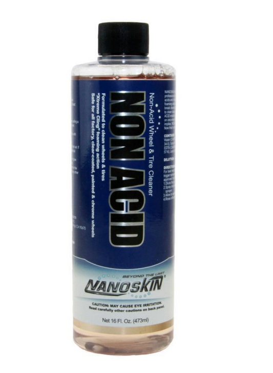 NanoSkin Non Acid Wheel & Tire Cleaner - 16 oz