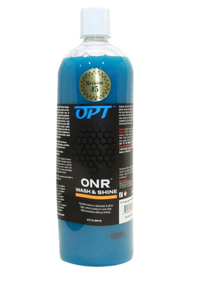 Optimum No Rinse Wash & Shine (ONR) - 32 oz