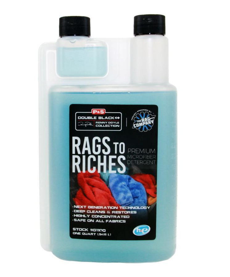 P&S Rags to Riches Premium Microfiber Detergent - 32 oz