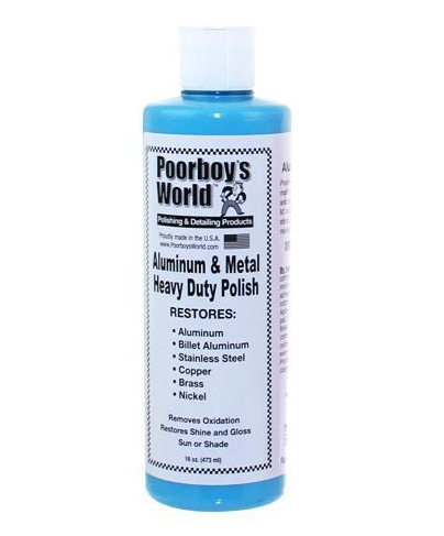 Poorboy's World HD Aluminum & Metal Polish - 16 oz