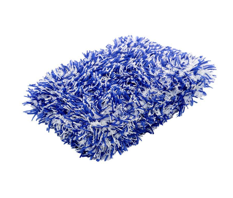 The Rag Company Cyclone Ultra Premium Wash Pad Blue - 6" x 8"