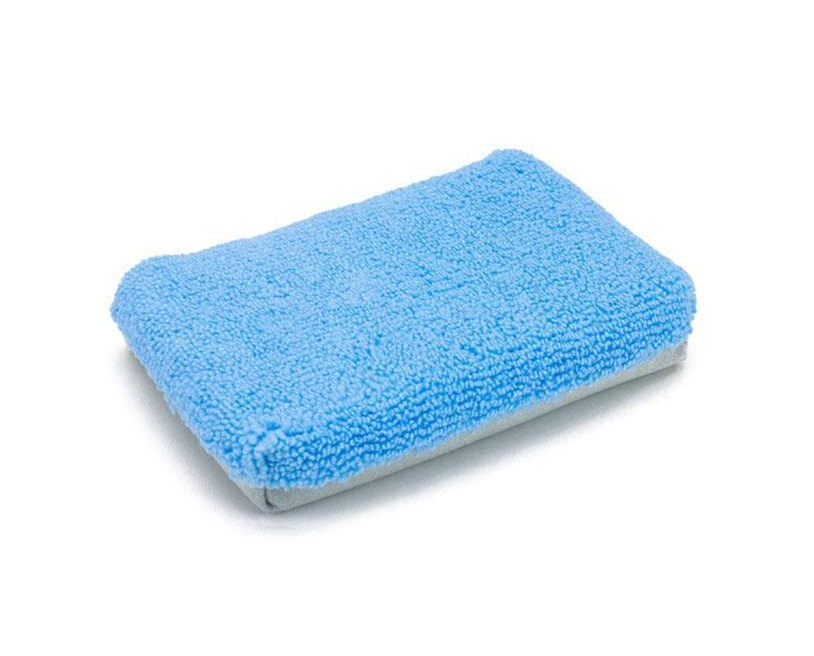 Autofiber Saver Applicator Half Microfiber Half Suede - 5"x 3.5" x 1"