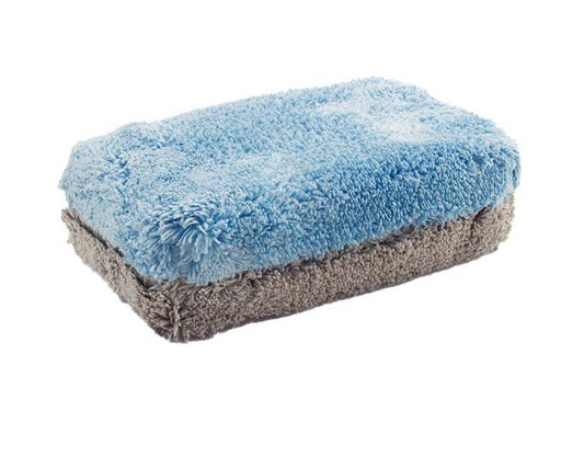 Autofiber Block Party Microfiber Wash Sponge - 4.5" x 8" x 2.5