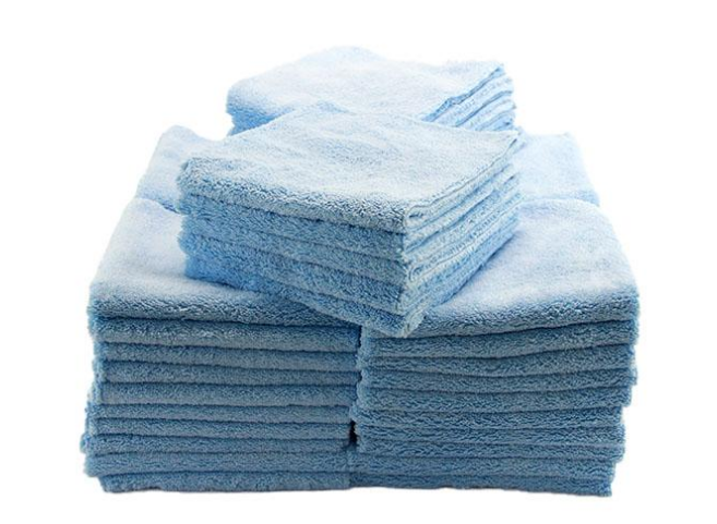 Autofiber Elite Edgeless Microfiber Towel - 16" x 16" - 50 PACK