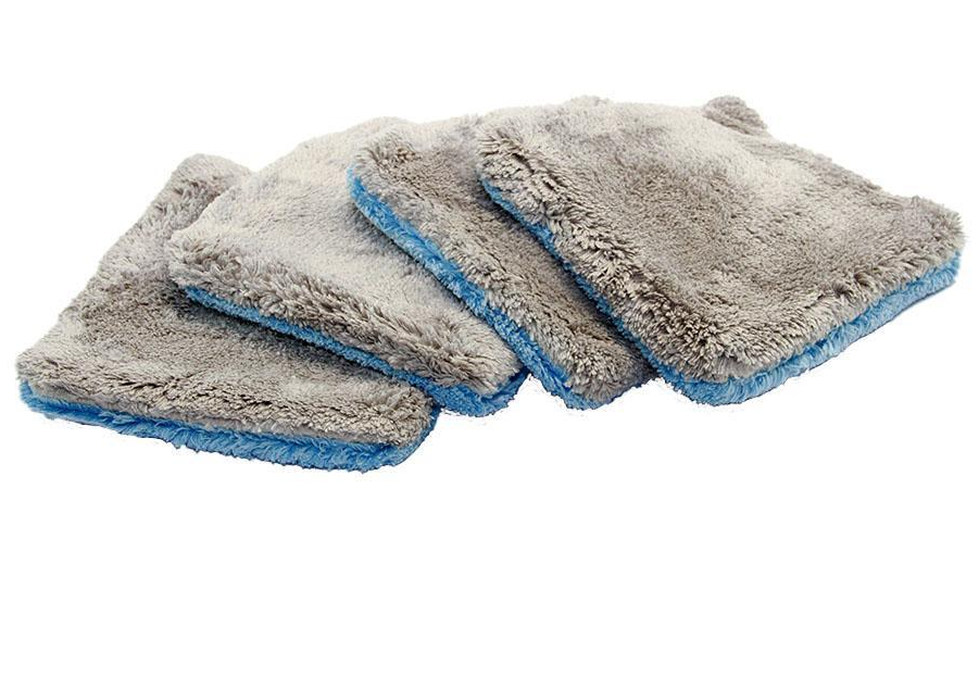 Autofiber Flat Out Microfiber Wash Pad 4 pack - 9" x 8"