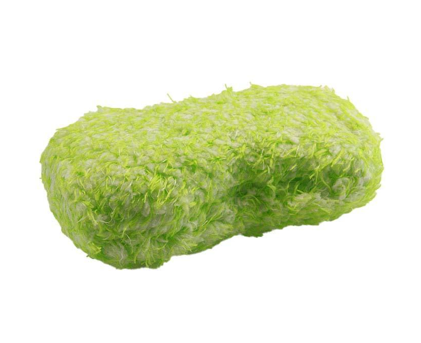 Autofiber Green Monster Plush Wash Sponge - 9" x 5" x 3"