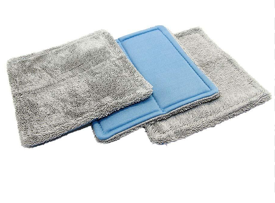 Autofiber Inside Out Amphibian Glass Towel 3 pack - 8" x 8"