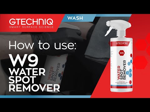 Gtechniq W9 Water Spot Remover - 1000 ml