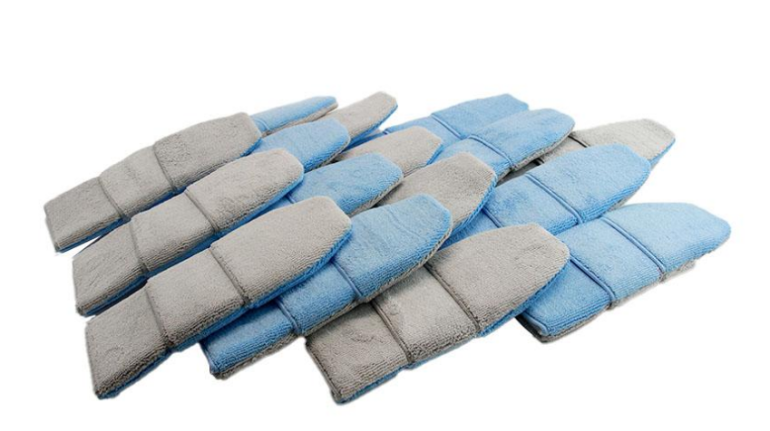 Autofiber Saver Applicator Mitt Blue and Gray - 5"x4"